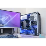 gejming komp azdaja monitor mis tastatura