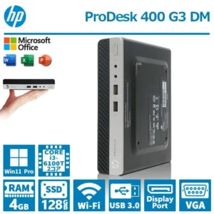 BREND HP MINI PC I3 7100T/8-32GB/250GB SSD (H7I3MINI)