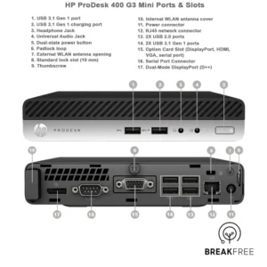 BREND DELL MINI PC I7 7700T/8-32GB/250GB SSD (H7I7MINI)